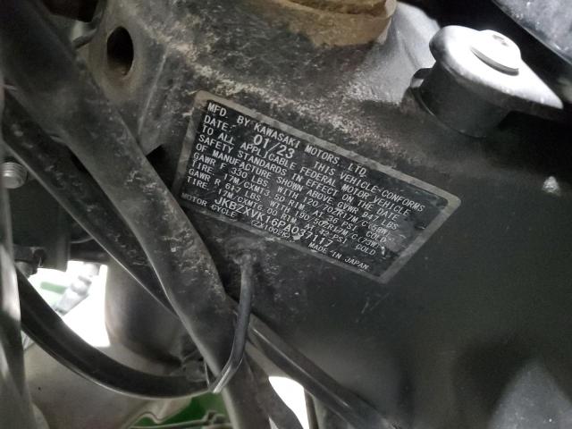 2023 KAWASAKI ZX1002 K JKBZXVK16PA037117