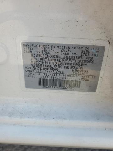 2019 NISSAN VERSA S - 3N1CN7AP0KL869970