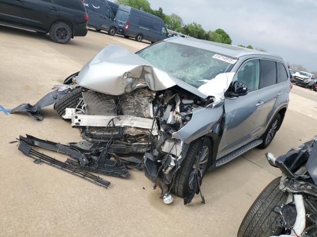 Vin: 5tdkzrfh9js280273, lot: 51214975, toyota highlander se 2018 img_1