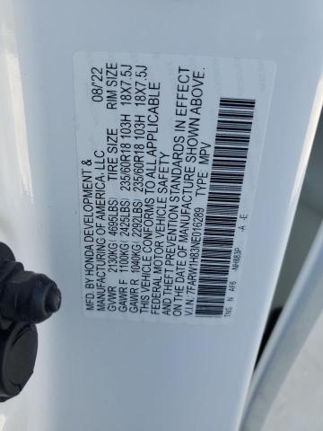 2022 HONDA CR-V EXL - 7FARW1H83NE016289