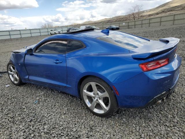 CHEVROLET CAMARO LT 2016 blue coupe gas 1G1FD1RX1G0153459 photo #3