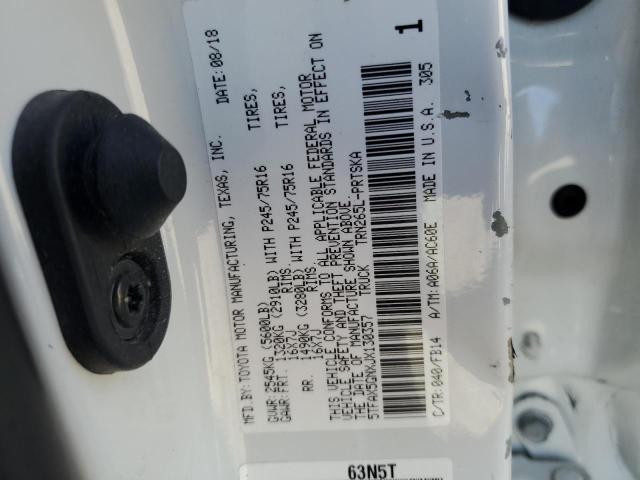 2018 TOYOTA TACOMA DOU - 5TFAX5GNXJX130357