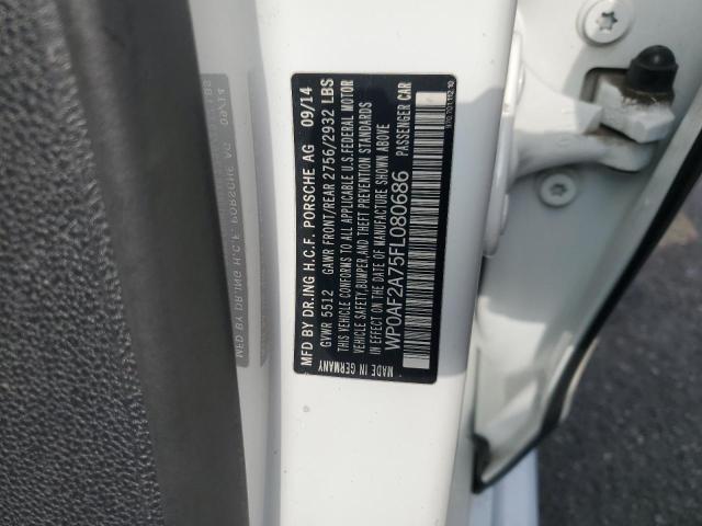 2015 PORSCHE PANAMERA G WP0AF2A75FL080686
