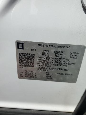 2019 GMC ACADIA SLE - 1GKKNLLS4KZ154562