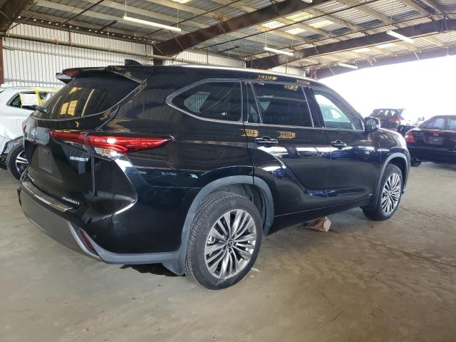 Vin: 5tdebrch9ms026671, lot: 54223425, toyota highlander hybrid platinum 20213