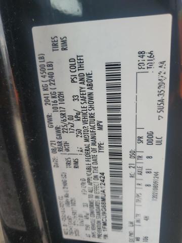 2021 FORD ESCAPE SE - 1FMCU9G68MUA12424