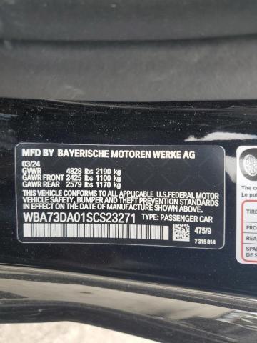 2025 BMW M440I WBA73DA01SCS23271