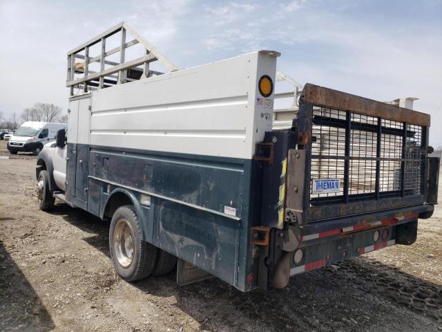 FORD F550 SUPER 2011 green chassis gas 1FDGF5GY2BEB58654 photo #4