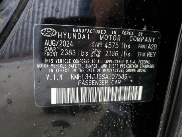 2025 HYUNDAI SONATA HYB - KMHL34JJ3SA107586