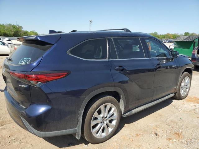 Vin: 5tdxbrch7ms018531, lot: 51876085, toyota highlander hybrid limited 20213