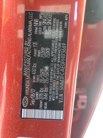 2023 HYUNDAI TUCSON SEL - 5NMJFCAE0PH173669