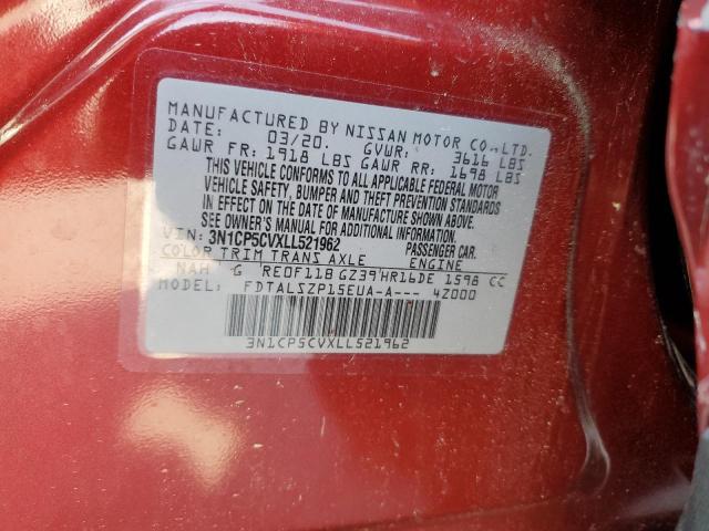2020 NISSAN KICKS SV - 3N1CP5CVXLL521962
