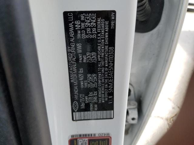 2022 HYUNDAI TUCSON LIM - 5NMJE3AE5NH110308
