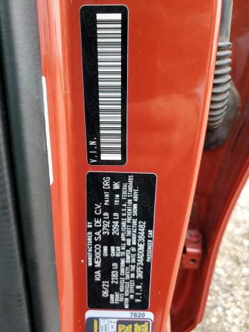 2021 KIA FORTE GT L - 3KPF34AD0ME384482