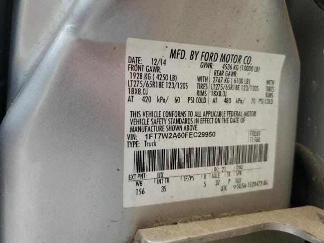 2015 FORD F250 SUPER - 1FT7W2A60FEC29950