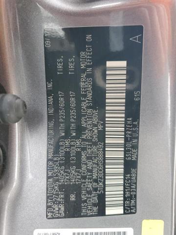 2017 TOYOTA SIENNA LE - 5TDKZ3DC6HS888492