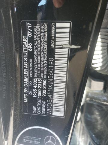 2018 MERCEDES-BENZ CLA 250 - WDDSJ4EBXJN560190