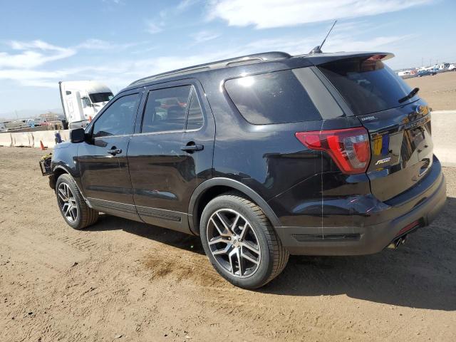 FORD EXPLORER S 2019 black  gas 1FM5K8GT3KGB12781 photo #3