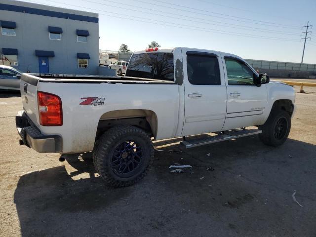 CHEVROLET SILVERADO 2009 white crew pic gas 3GCEK33M79G259433 photo #4