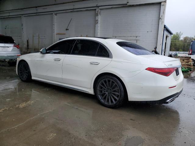 Vin: w1k6g7gb8na106385, lot: 52024595, mercedes-benz s-class 580 4matic 20222