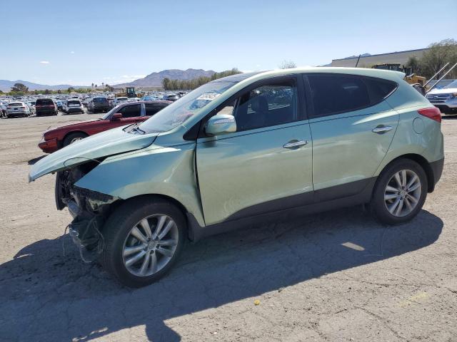 HYUNDAI TUCSON GLS 2011 green 4dr spor gas KM8JU3AC1BU282529 photo #1