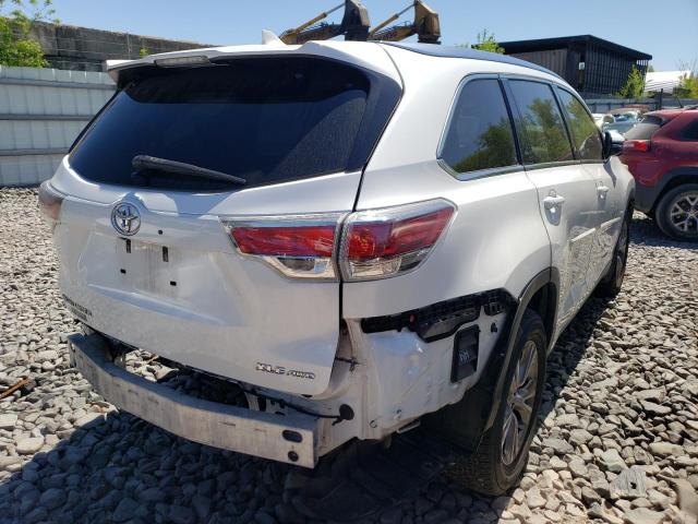 Vin: 5tdjkrfhxfs220882, lot: 54651655, toyota highlander xle 20153