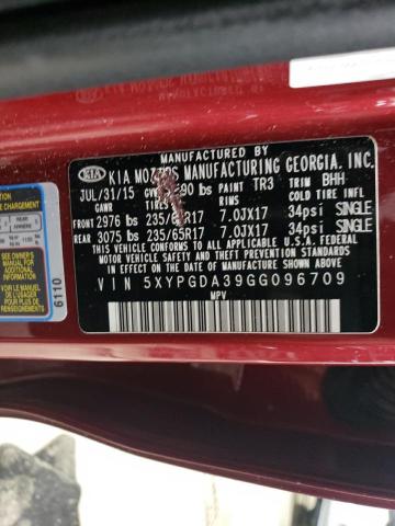 2016 KIA SORENTO LX - 5XYPGDA39GG096709