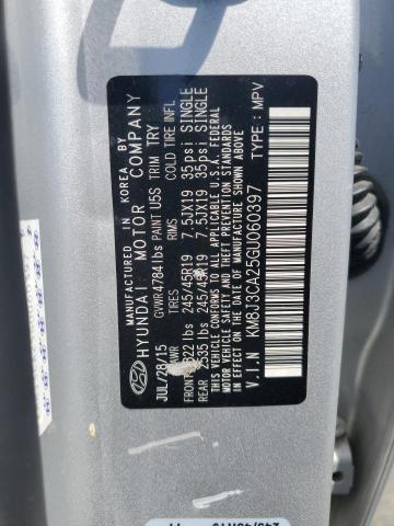 2016 HYUNDAI TUCSON LIM - KM8J3CA25GU060397