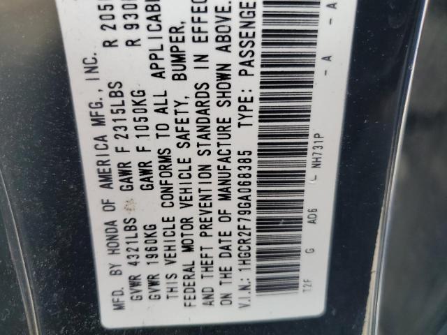 2016 HONDA ACCORD EX 1HGCR2F79GA068385