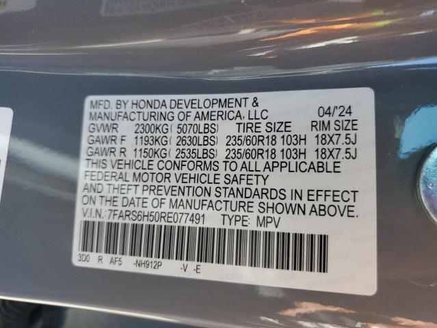 2024 HONDA CR-V SPORT - 7FARS6H50RE077491