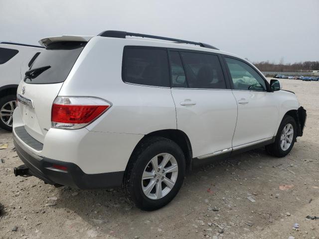 Vin: 5tdbk3eh3cs110626, lot: 51237655, toyota highlander base 20123
