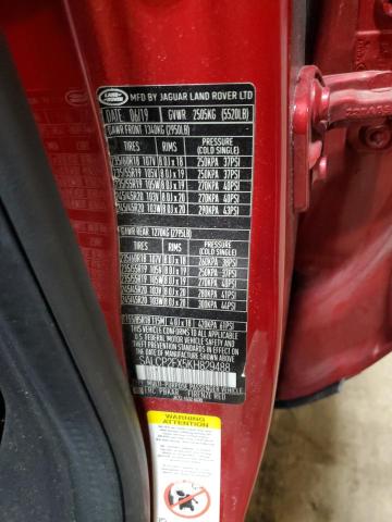 2019 LAND ROVER DISCOVERY SALCP2FX5KH829488