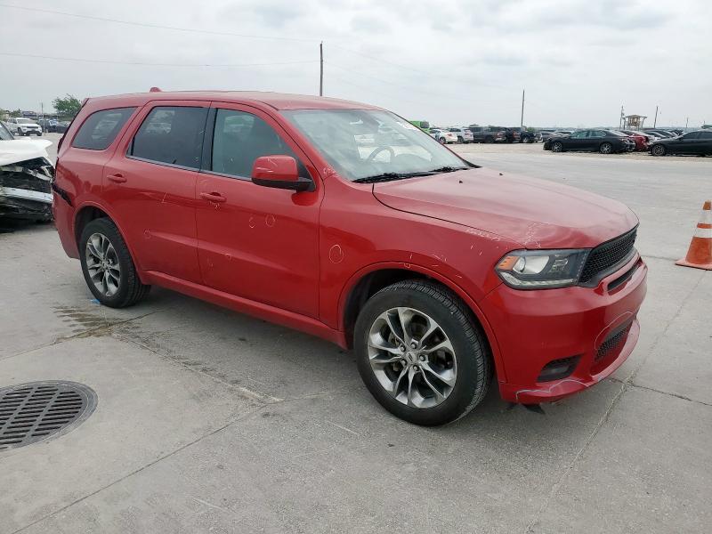 Vin: 1c4rdjdg2kc739168, lot: 53700155, dodge durango gt 20194