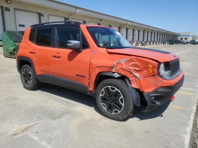 Vin: zaccjbcb4hpe76194, lot: 51431475, jeep renegade trailhawk 20174