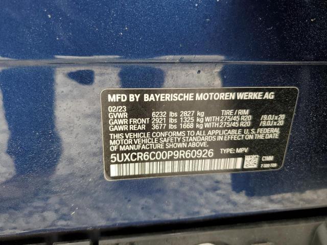 2023 BMW X5 XDRIVE4 - 5UXCR6C00P9R60926