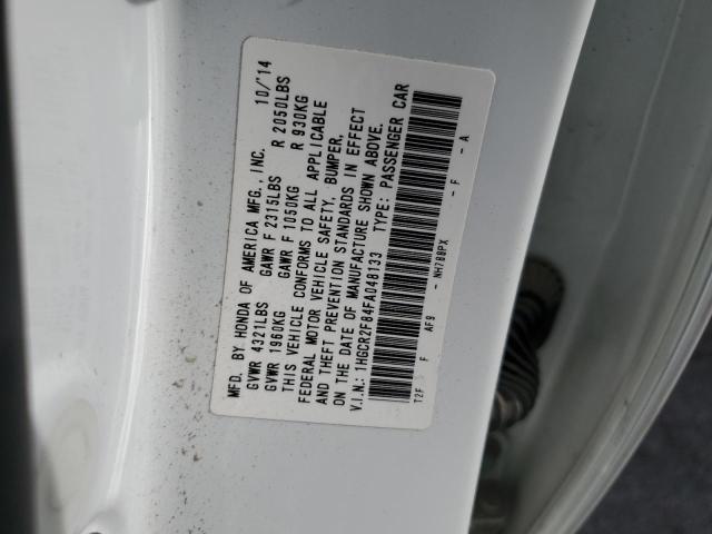 2015 HONDA ACCORD EXL - 1HGCR2F84FA048133