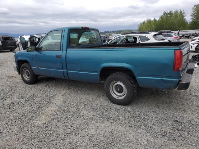 CHEVROLET GMT-400 C1 1997 teal  gas 1GCEC14W8VZ190750 photo #3