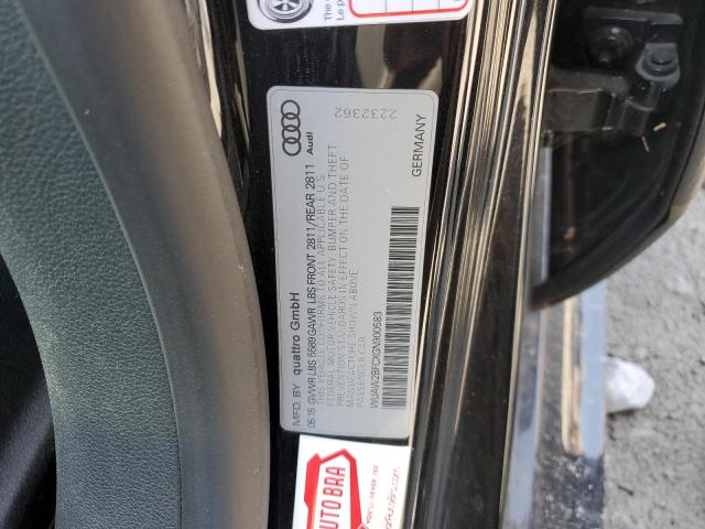 2016 AUDI RS7 WUAW2BFCXGN900583
