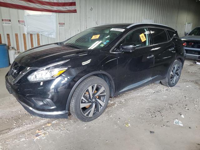 NISSAN MURANO S 2017 black  gas 5N1AZ2MH3HN135439 photo #1