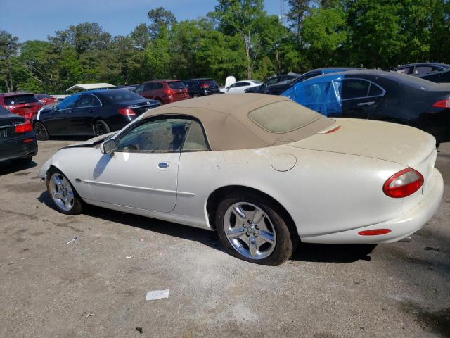 JAGUAR XK8 1999 white  gas SAJGX2043XC040866 photo #3
