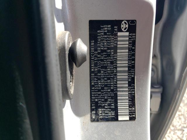 2021 TOYOTA COROLLA LE - 5YFEPMAE2MP192780