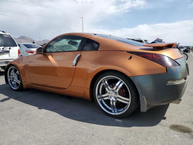 NISSAN 350Z COUPE 2003 orange coupe gas JN1AZ34E73T006868 photo #3