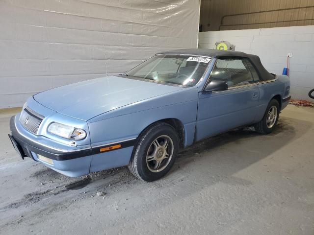 CHRYSLER LEBARON 1993 blue converti gas 1C3XU4535PF523636 photo #1