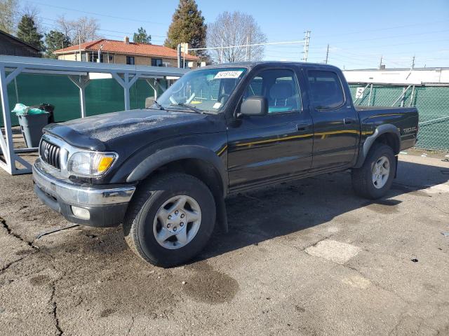 TOYOTA TACOMA DOU 2003 black  gas 5TEHN72N23Z185792 photo #1