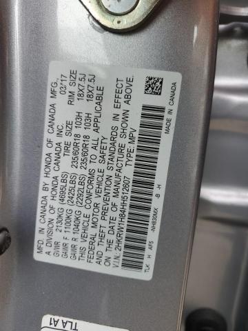 2017 HONDA CR-V EXL 2HKRW1H84HH512607