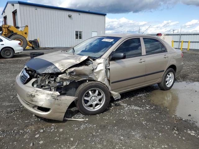 TOYOTA COROLLA CE 2005 beige sedan 4d gas 2T1BR32E55C504484 photo #1