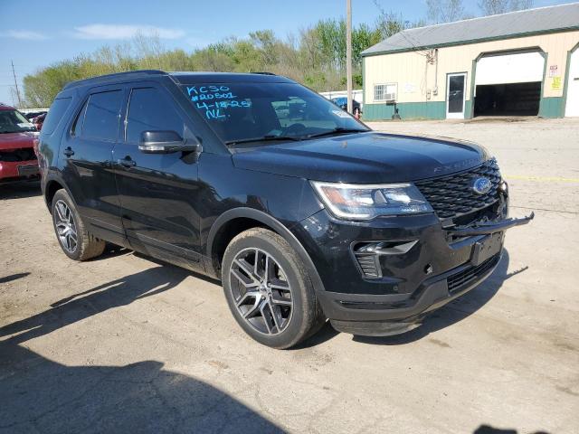 Vin: 1fm5k8gt4jgb86502, lot: 54130745, ford explorer sport 20184