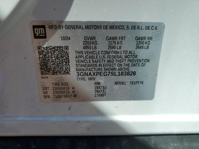 2025 CHEVROLET EQUINOX LT 3GNAXPEG7SL183828