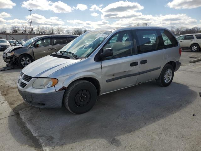 DODGE CARAVAN SE 2007 gray  gas 1D4GP25R47B241235 photo #1