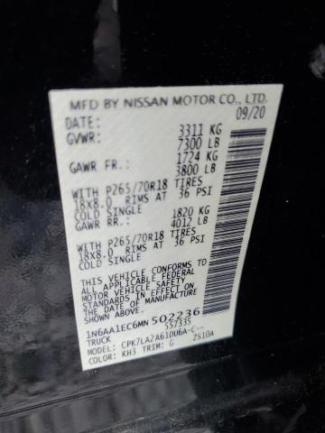 2021 NISSAN TITAN S - 1N6AA1EC6MN502236